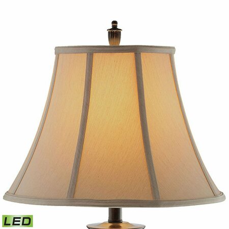 Marketplace Tempe 31.25'' High 1-Light Table Lamp - Antique Mercury - Includes LED Bulb 98305-LED